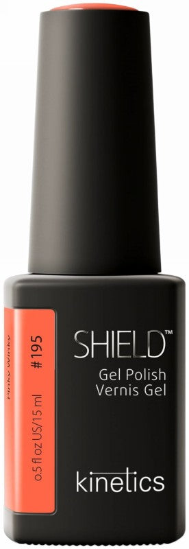Gelinis nagų lakas SHIELD 195 Pinky Winky KGP195N, 15 ml