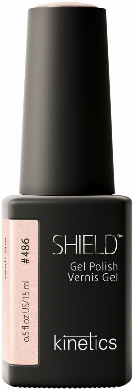 Gelinis nagų lakas SHIELD 486 Pearl Glaze KGP486N, 15 ml