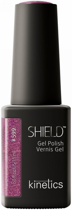 Kinetics gelinis nagų lakas SHIELD 599 Magnetic Splash KGP599N, 15 ml