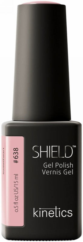 Gelinis nagų lakas SHIELD 638 Sweetheart KGP638N, 15 ml