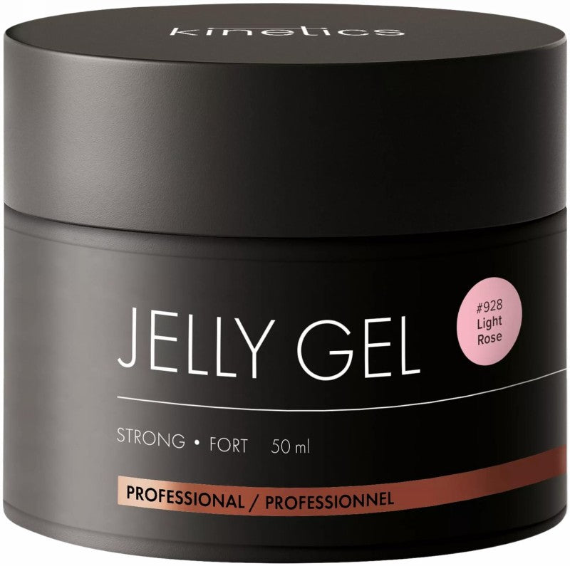 Gelis nagų priauginimui Jelly Gel Strong Light Rose KJGSLR50, 50 ml