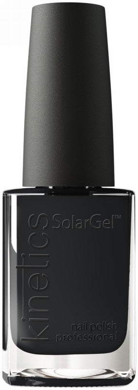 Nagų lakas SolarGel 188 Jet Black KNP188, 15 ml