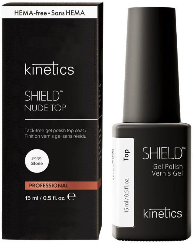 Viršutinis gelinio nagų lako sluoksnis Nude Top 939 Stone KNT939, 15 ml