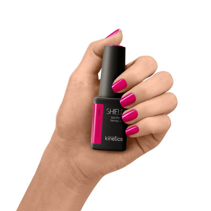 Gelinis nagų lakas SHIELD 208 Jazz Lips KGP208N, 15 ml