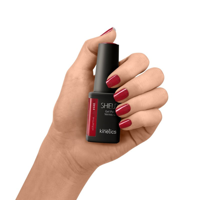 Gelinis nagų lakas SHIELD 448 Rebel Heart KGP448N, 15 ml