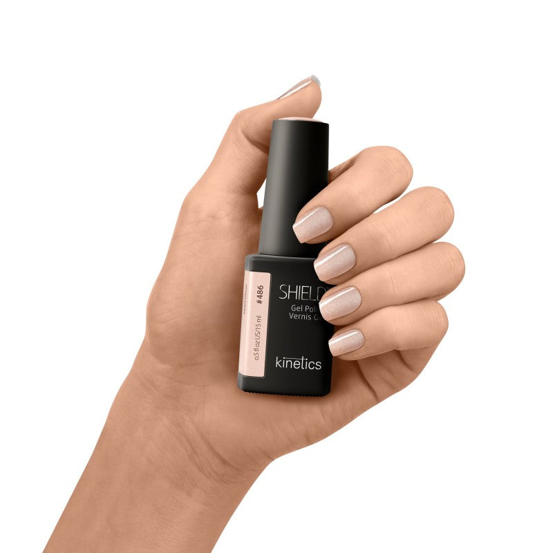 Gelinis nagų lakas SHIELD 486 Pearl Glaze KGP486N, 15 ml