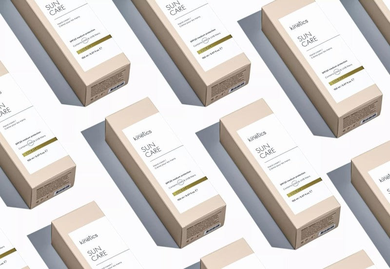 Kinetics rankų kremas Sun Care KPHC07, su UVA ir UVB filtrais, SPF20, 150 ml