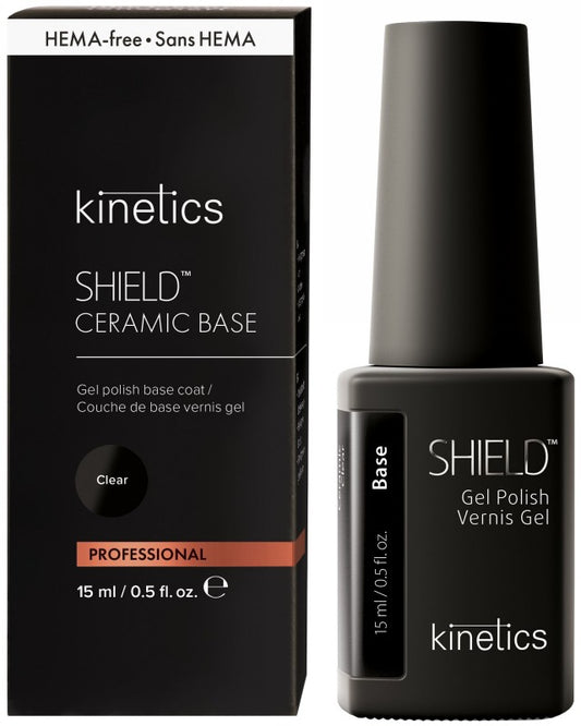 Gelinio nagų lako pagrindas Ceramic Base Clear KCB01, 15 ml