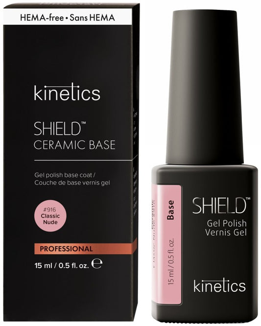 Gelinio nagų lako pagrindas su spalva Ceramic Base 916 Classic Nude KCB916, 15 ml