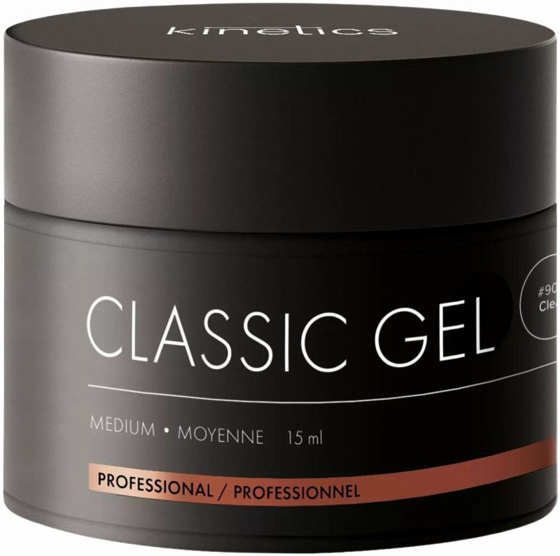 Kinetics gelis nagų priauginimui Classic Gel Medium Clear KCGMC15, 15 ml
