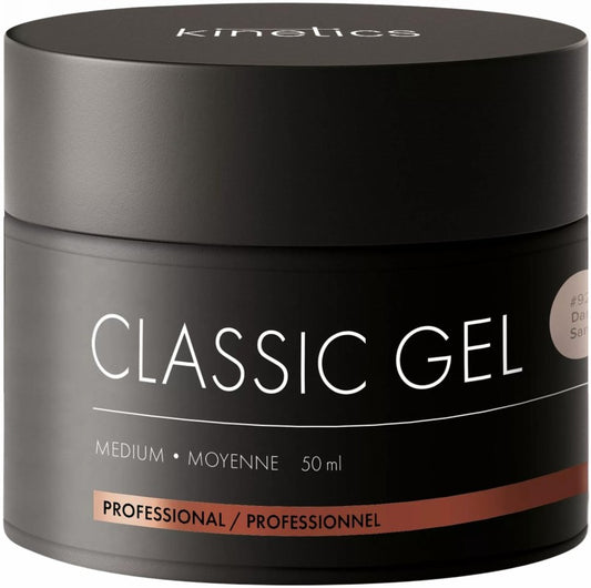 Gelis nagų priauginimui Classic Gel Medium Dark Sand KCGMDS50, 50 ml