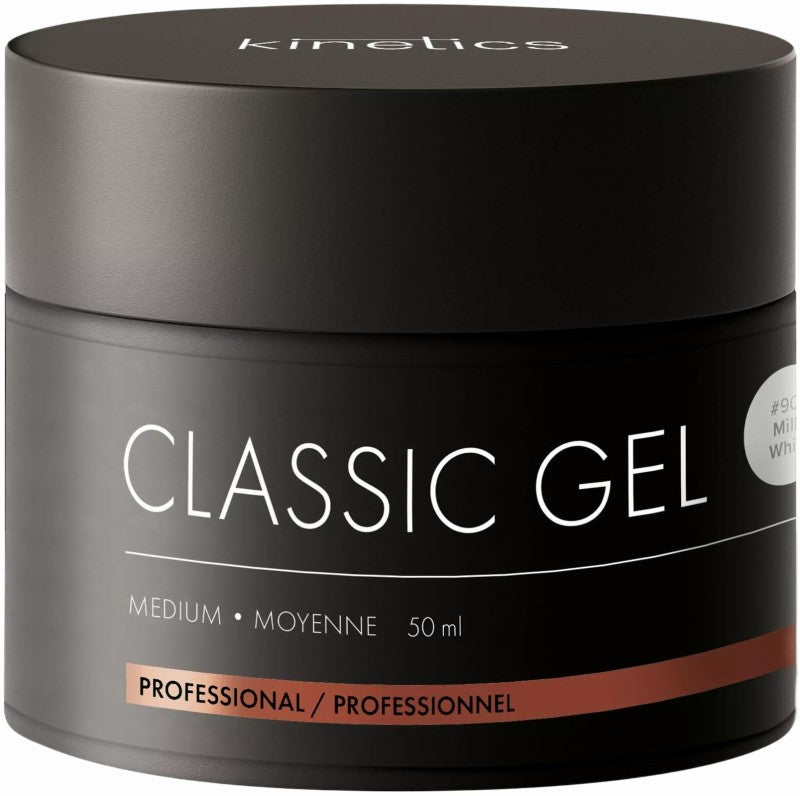 Kinetics gelis nagų priauginimui Classic Gel Medium Milky White KCGMMW50, 50 ml