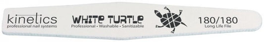 Dildė nagams White Turtle 180/180 KFK180, 1/28 vnt.