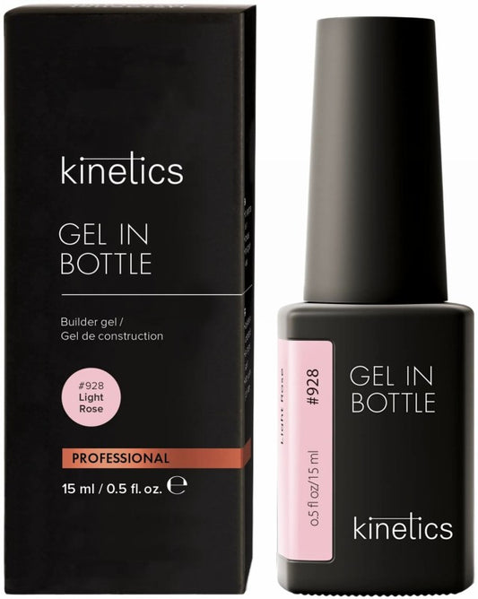 Kinetics gelis buteliuke Gel in Bottle 928 Light Rose KGIBLR15, 15 ml