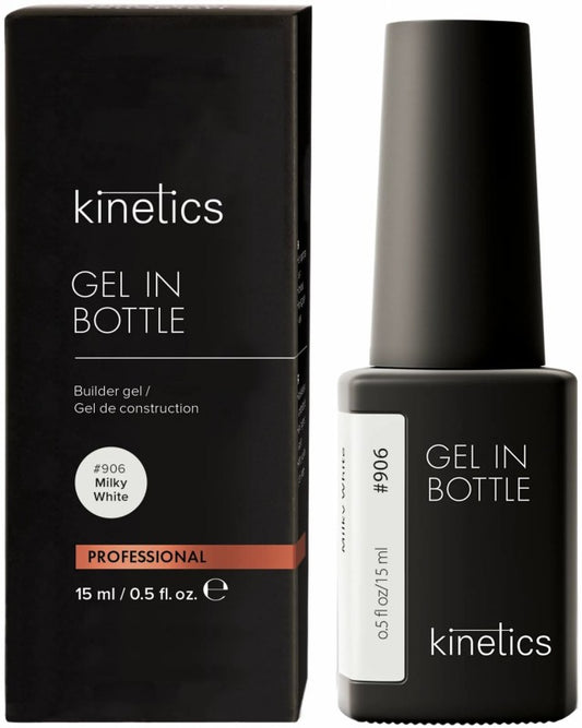 Kinetics gelis buteliuke Gel in Bottle 906 Milky White KGIBMW15, 15 ml