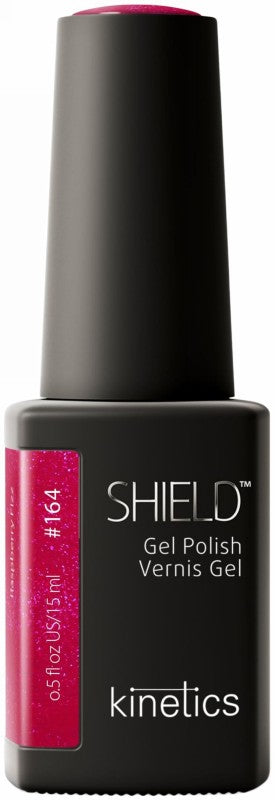 Gelinis nagų lakas SHIELD 164 Raspberry Fizz KGP164N, 15 ml