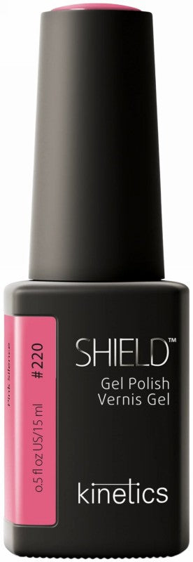Kinetics gelinis nagų lakas SHIELD 220 Pink Silence KGP220N, 15 ml