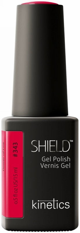 Kinetics gelinis nagų lakas SHIELD 343 Power of Fire KGP343N, 15 ml