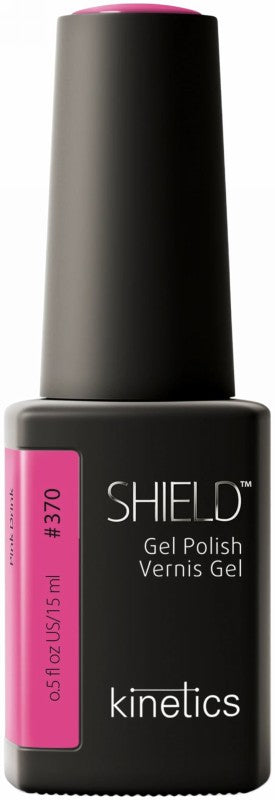 Kinetics gelinis nagų lakas SHIELD 370 Pink Drink KGP370N, 15 ml