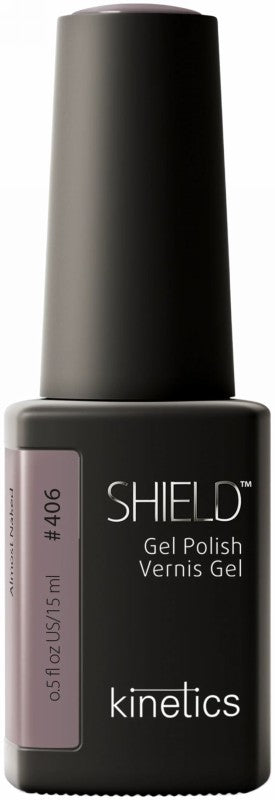Kinetics gelinis nagų lakas SHIELD 406 Almost Naked KGP406N, 15 ml