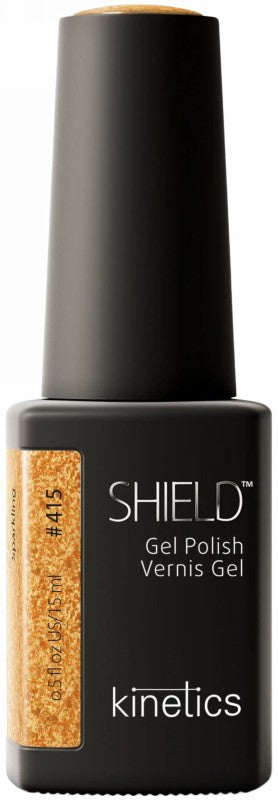Kinetics gelinis nagų lakas SHIELD 415 Sparkling KGP415N, 15 ml