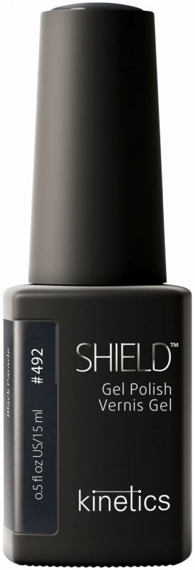 Kinetics gelinis nagų lakas SHIELD 492 Black Parade KGP492N, 15 ml