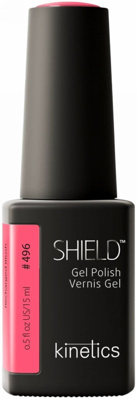 Gelinis nagų lakas SHIELD 496 Recharged Blush KGP496N, 15 ml