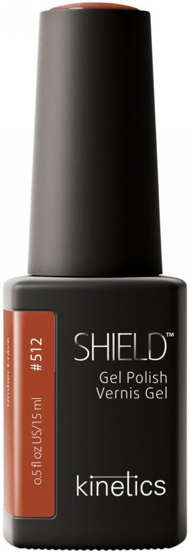 Gelinis nagų lakas SHIELD 512 Umber Crave KGP512N, 15 ml
