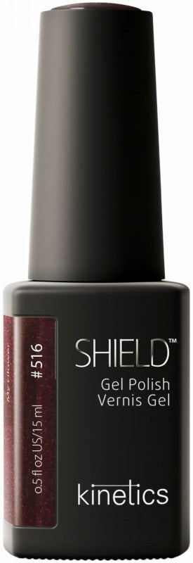 Gelinis nagų lakas SHIELD 516 My Glower KGP516N, 15 ml