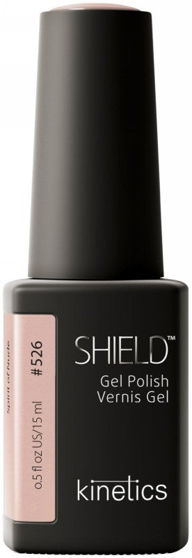Kinetics gelinis nagų lakas SHIELD 526 Spirit Of Nude KGP526N, 15 ml
