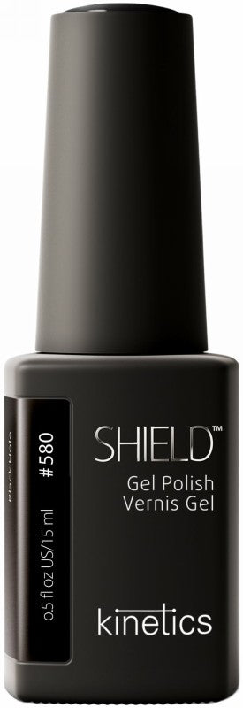 Gelinis nagų lakas SHIELD 580 Black Hole KGP580N, 15 ml