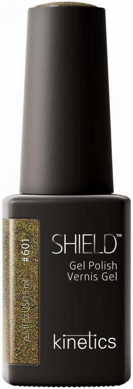 Kinetics gelinis nagų lakas SHIELD 601 Atmospheric Moss KGP601N, 15 ml