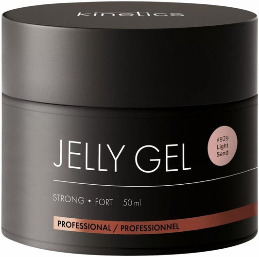 Kinetics gelis nagų priauginimui Jelly Gel Strong Light Sand KJGSLS50, 50 ml