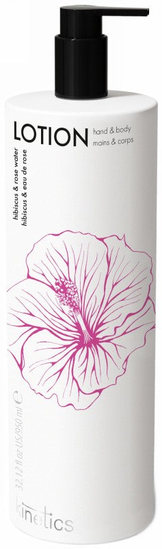 Kinetics parf. losjonas rankoms ir kūnui Hibiscus & Rose Water KL00530, 950 ml