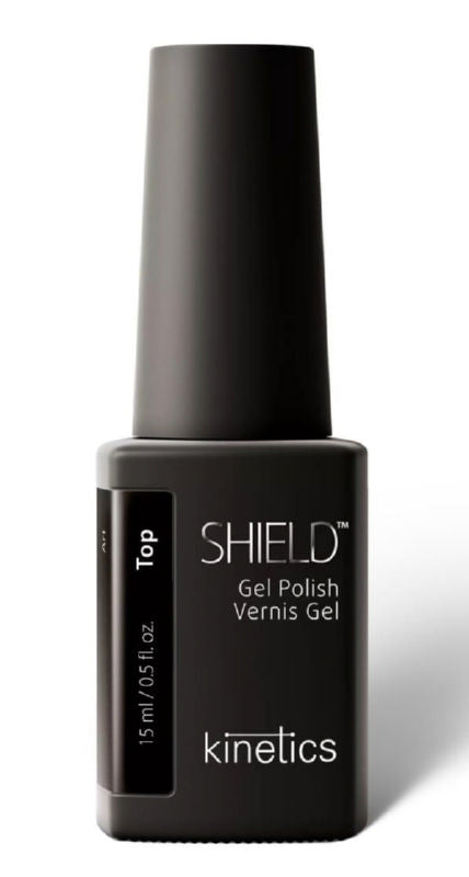 Kinetics viršutinis gelinio nagų lako sluoksnis SHIELD Art Top KGPTT, 15 ml