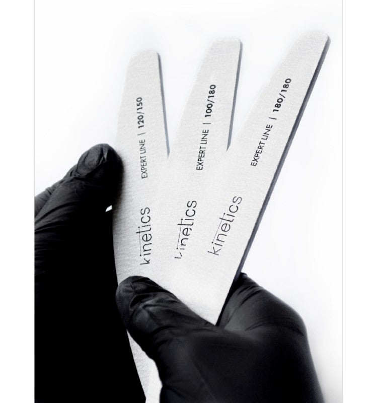 Kinetics dildė nagams Half Moon 100/180 KHMF100, 1/25 vnt.