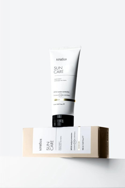 Kinetics rankų kremas Sun Care KPHC07, su UVA ir UVB filtrais, SPF20, 150 ml