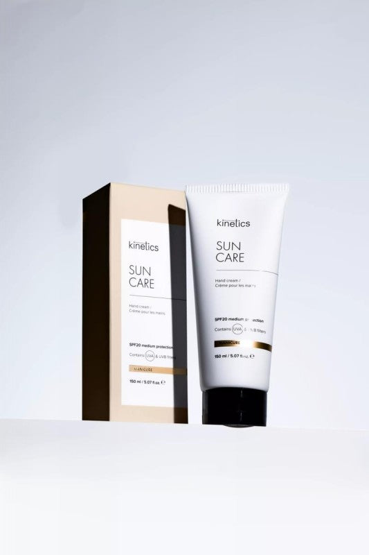 Kinetics rankų kremas Sun Care KPHC07, su UVA ir UVB filtrais, SPF20, 150 ml