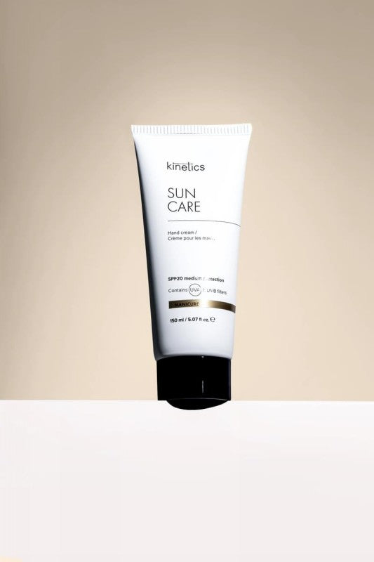 Kinetics rankų kremas Sun Care KPHC07, su UVA ir UVB filtrais, SPF20, 150 ml