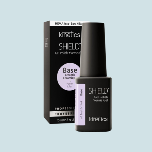 Gelio lako pagrindas su spalva Kinetics Shield Ceramic Base Pastel Lilac 922 KGPCB922, 15 ml