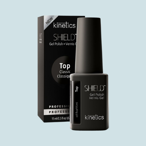 Gelio-lako viršutinis sluoksnis be lipnumo Kinetics Shield Classic Tack Free Top Coat KGPTFN01, 15 ml