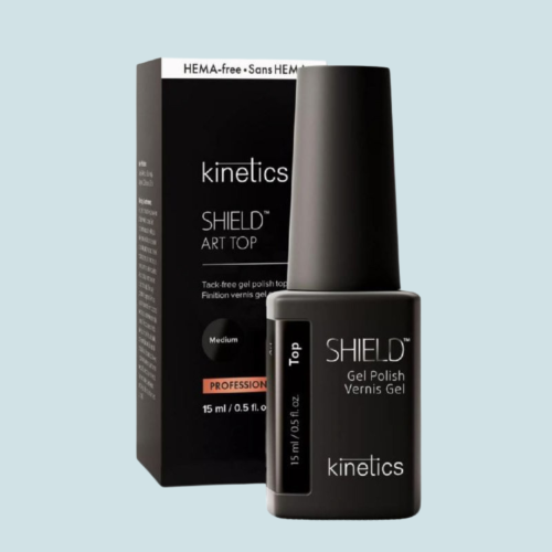 Viršutinis gelio-lako sluoksnis Kinetics Shield Art Top KGPTT, 15 ml